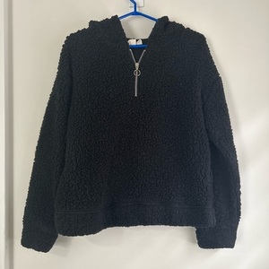 CLOTH half‎ zip hoodie